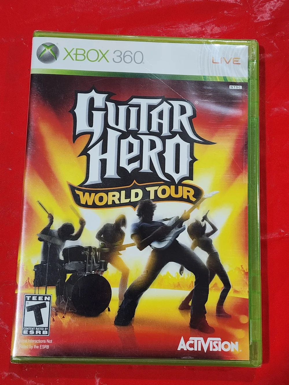 Microsoft Xbox 360 Guitar Hero: World Tour - Yellow Red Black Brand New Sealed.